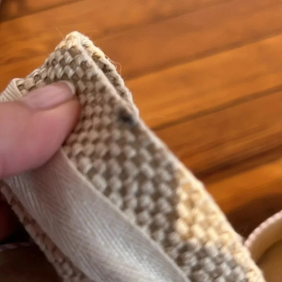 LOFT Lilac and White Striped Espadrilles - Size 9.5 - Picture 13 of 13